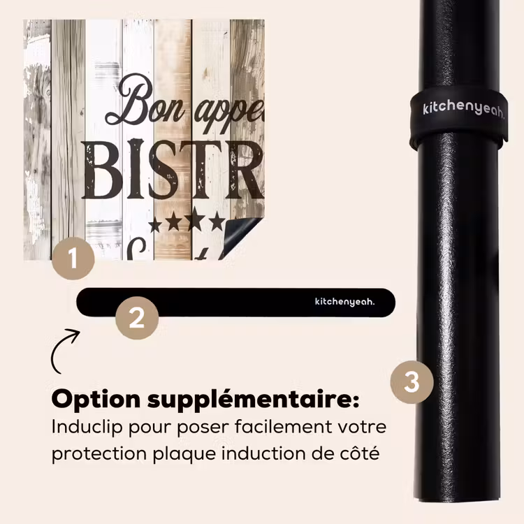 Protection plaque induction - Panneau de bienvenue Bistro — 8