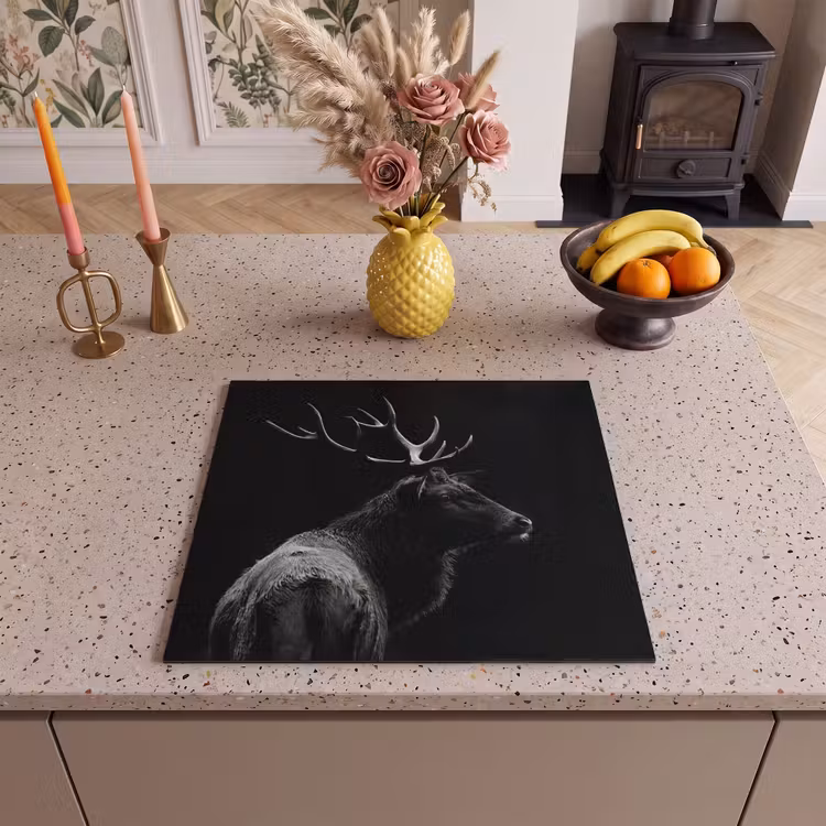 Protection plaque induction - Silhouette de la nature sauvage — 3
