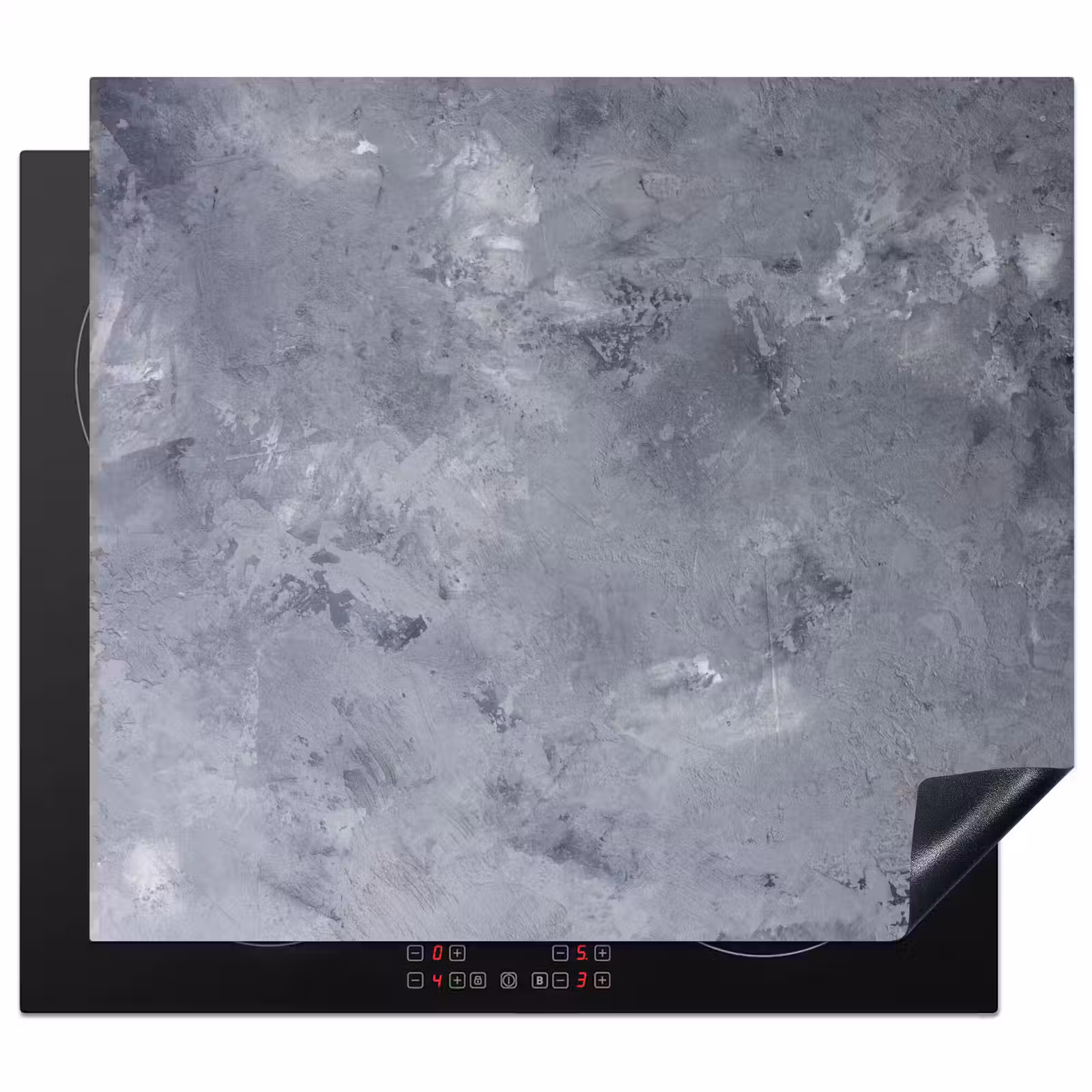 Protection plaque induction - Tableau gris nuageux — 1