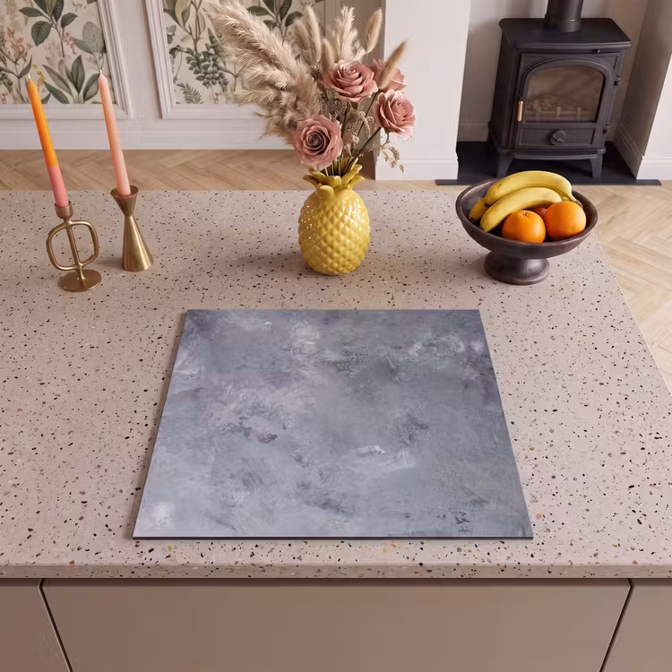 Protection plaque induction - Tableau gris nuageux — 3