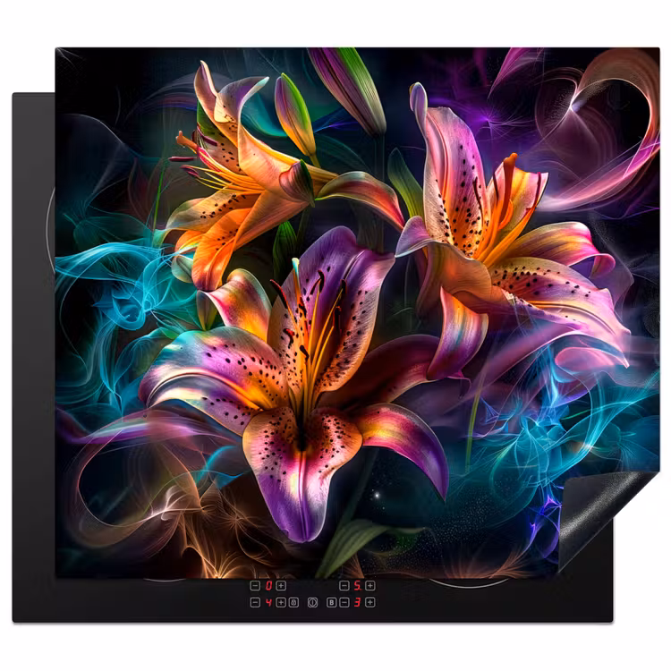 Protection plaque induction - Lys vibrants en spectacle lumineux — 1