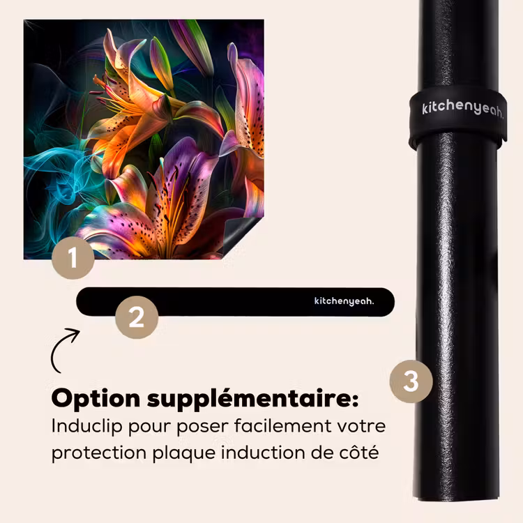 Protection plaque induction - Lys vibrants en spectacle lumineux — 8