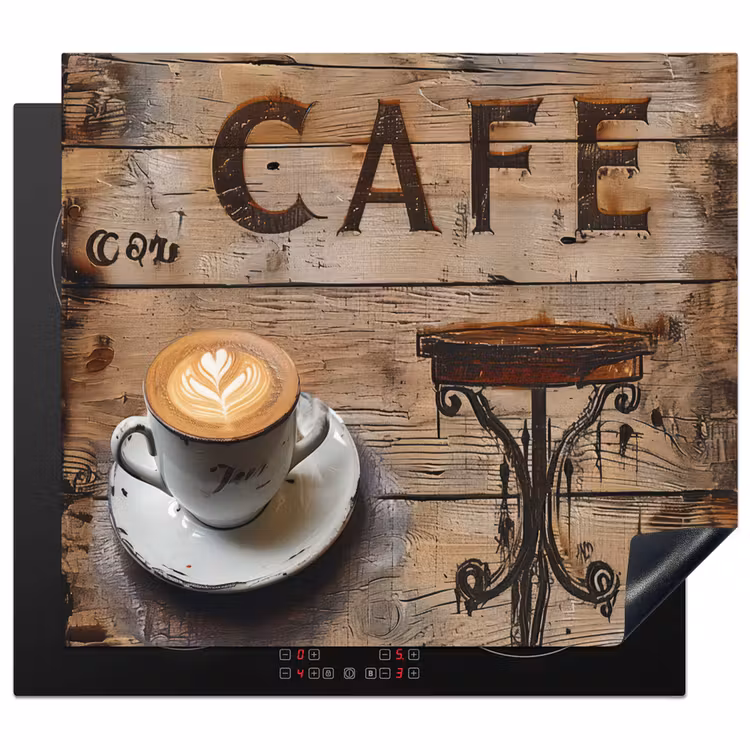 Protection plaque induction - Moment de café artistique — 1