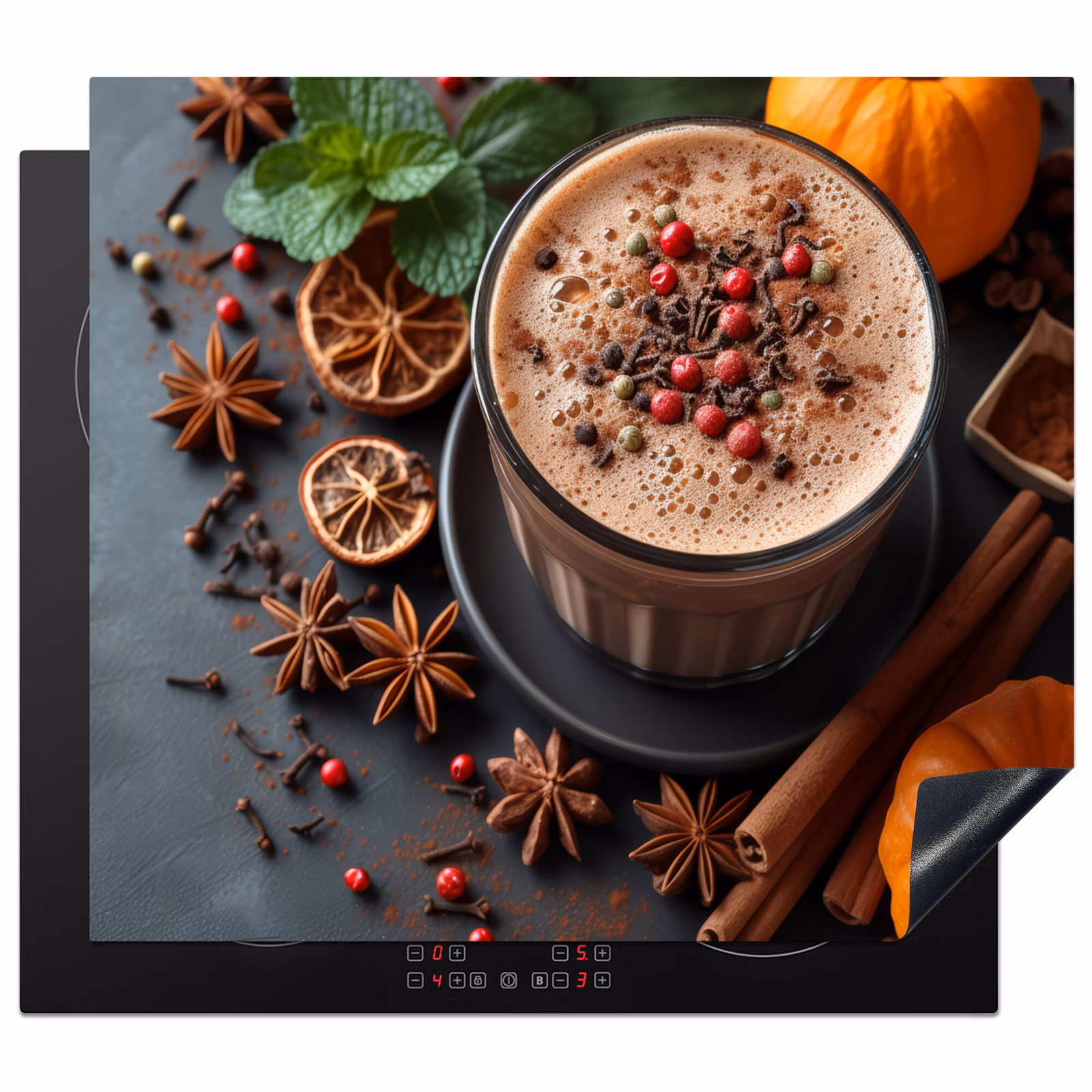 Protection plaque induction - Latte aux épices d'automne — 1