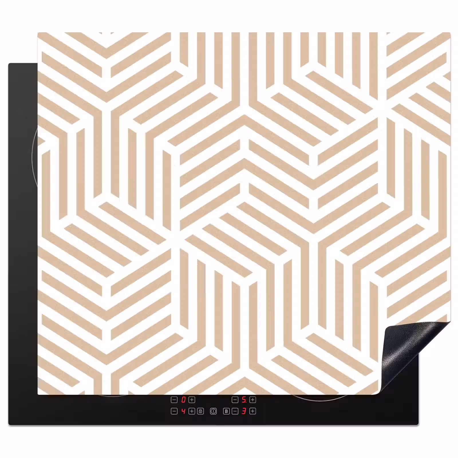 Protection plaque induction - Illusion géométrique — 1