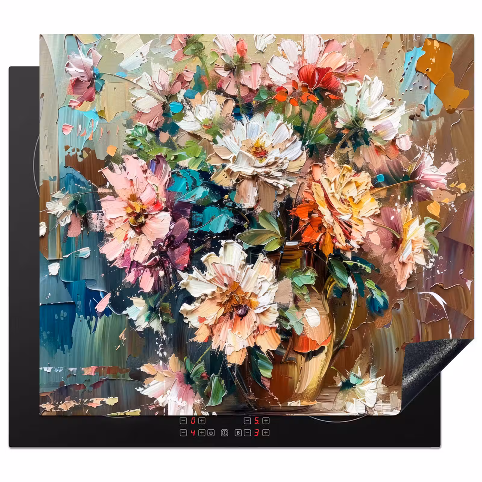 Protection plaque induction - Jardin de peupliers en fleurs — 1