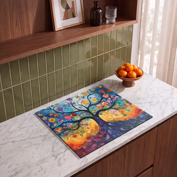 Protection plaque induction - Arbre de vie - Couleurs - Arbre — 4