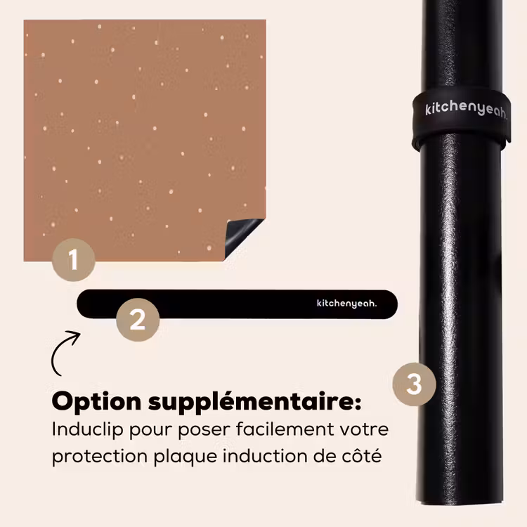 Protection plaque induction - Poussière d'étoiles sur terre cuite — 8
