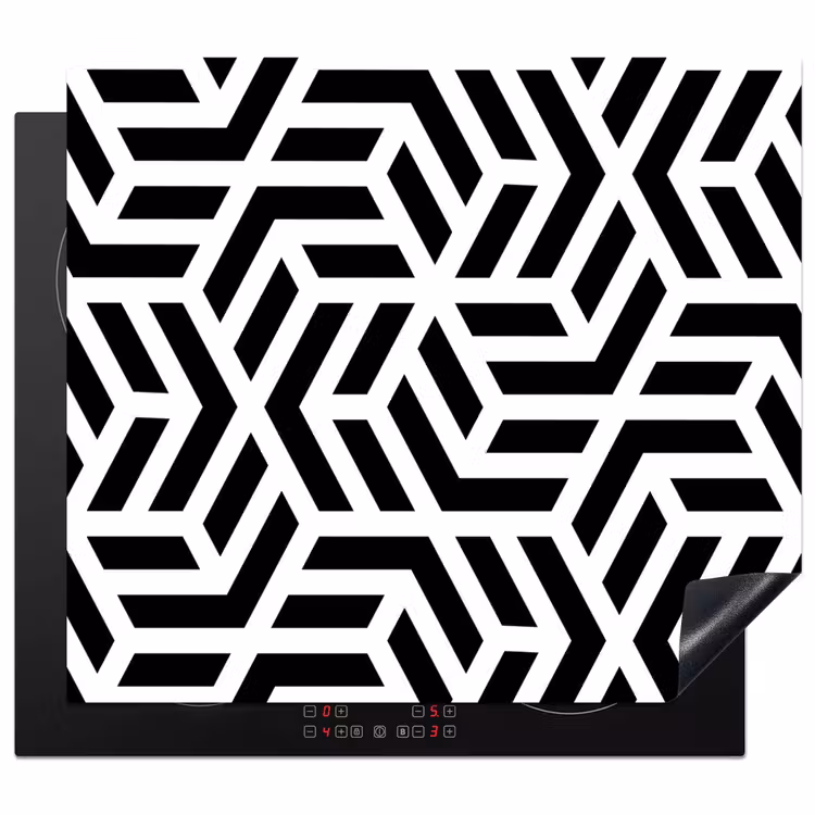 Protection plaque induction - Labyrinthe géométrique — 1