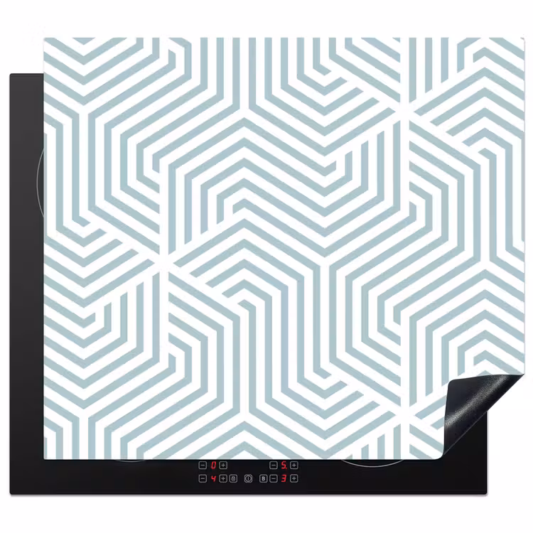 Protection plaque induction - Zigzag glacé — 1
