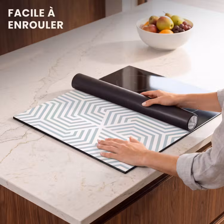 Protection plaque induction - Zigzag glacé — 6