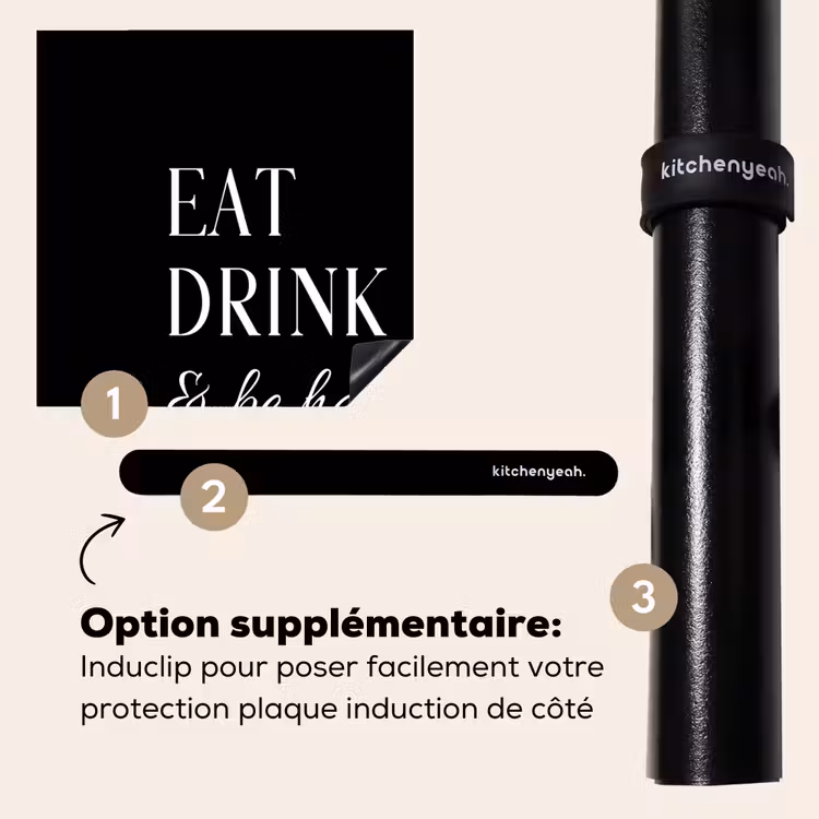 Protection plaque induction - La joie de vivre en noir et blanc — 8
