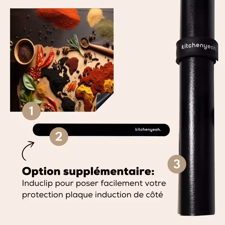Protection plaque induction - Carte du monde des épices — 8