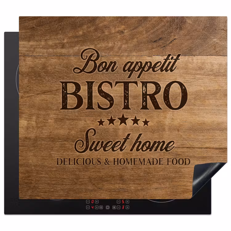 Protection plaque induction - citation sur le bois — 1
