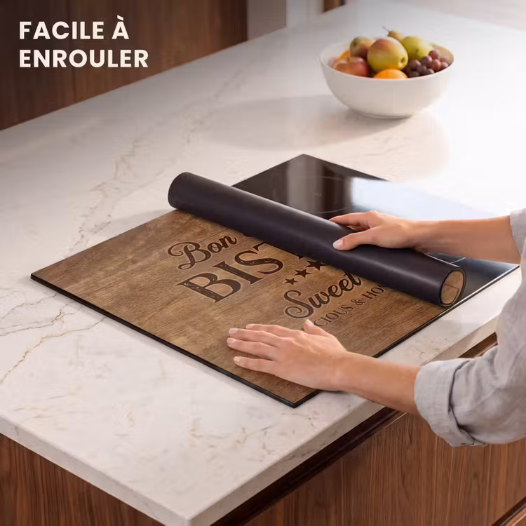 Protection plaque induction - citation sur le bois — 6