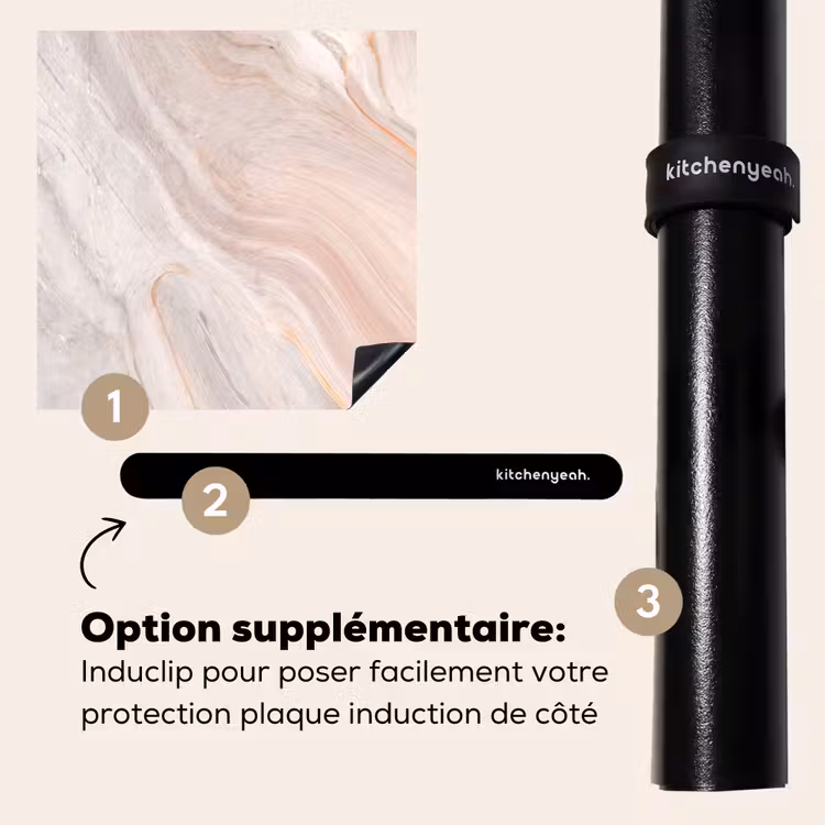 Protection plaque induction - Vagues douces et marbrées — 8