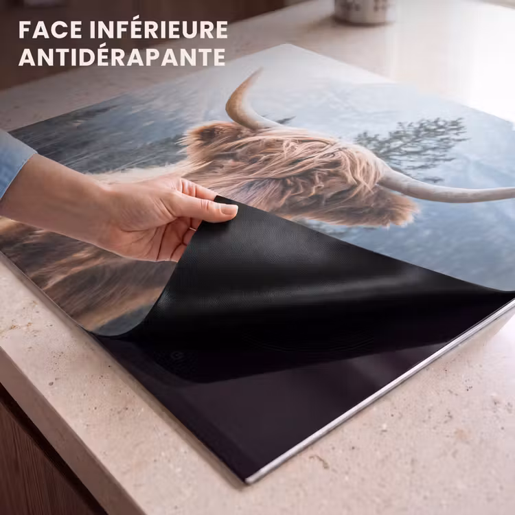 Protection plaque induction - Garde alpine à l'aube — 7