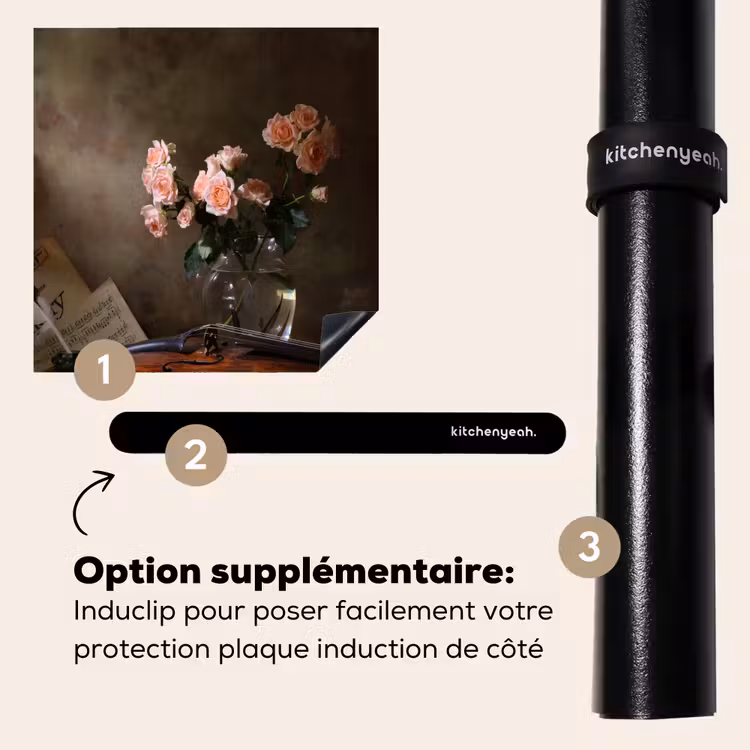 Protection plaque induction - Mélodie et floraison — 8