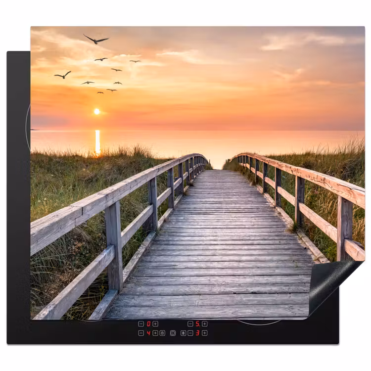 Protection plaque induction - Pont vers le soleil couchant — 1