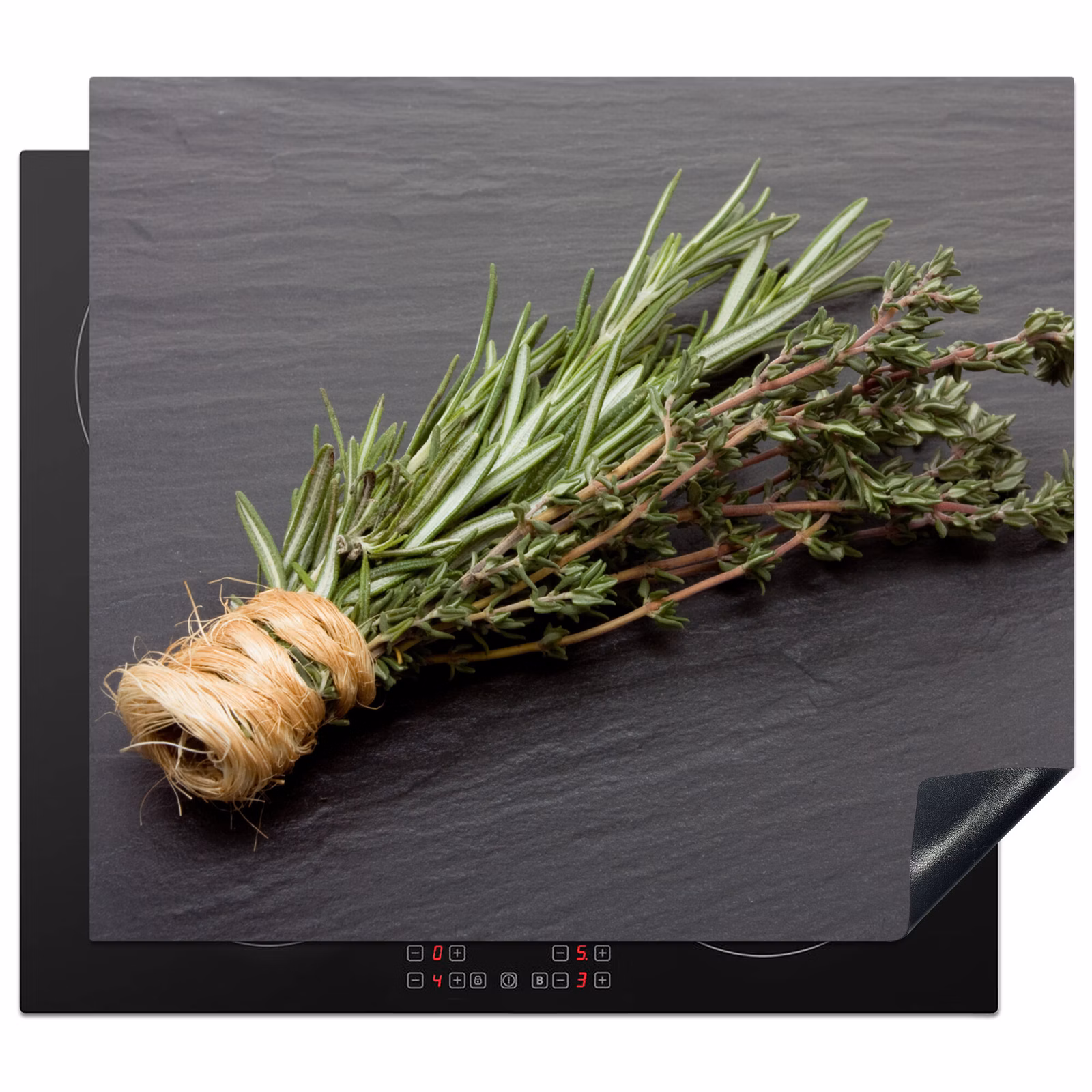 Protection plaque induction - Élégance de la chouette aux herbes — 1