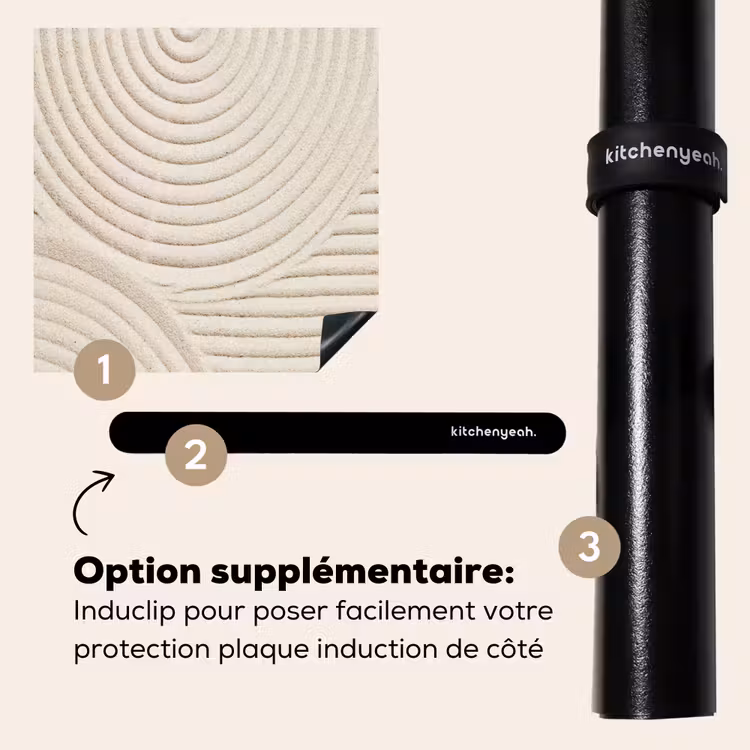 Protection plaque induction - Jardin de sable zen — 8
