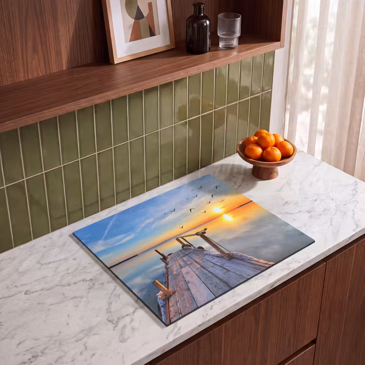 Protection plaque induction - Vol matinal au-dessus du lac — 4