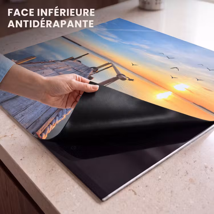 Protection plaque induction - Vol matinal au-dessus du lac — 7