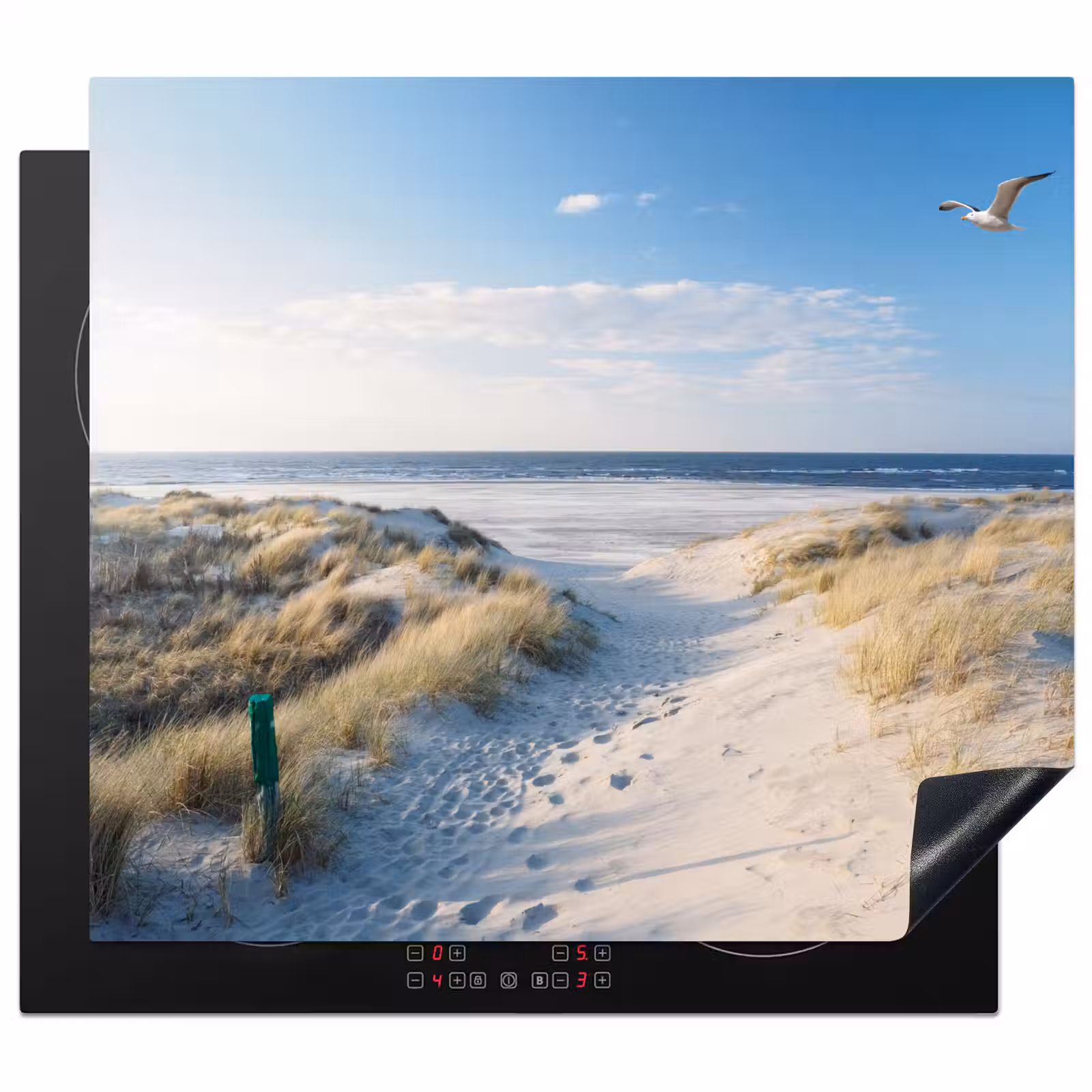 Protection plaque induction - Littoral dans le silence du matin — 1