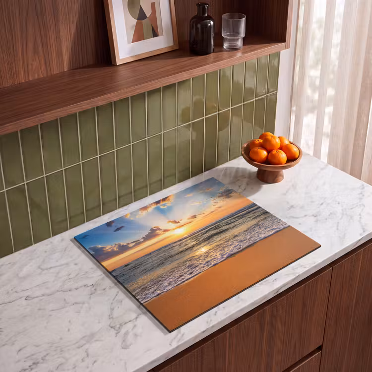 Protection plaque induction - Littoral au soleil d'hiver — 4
