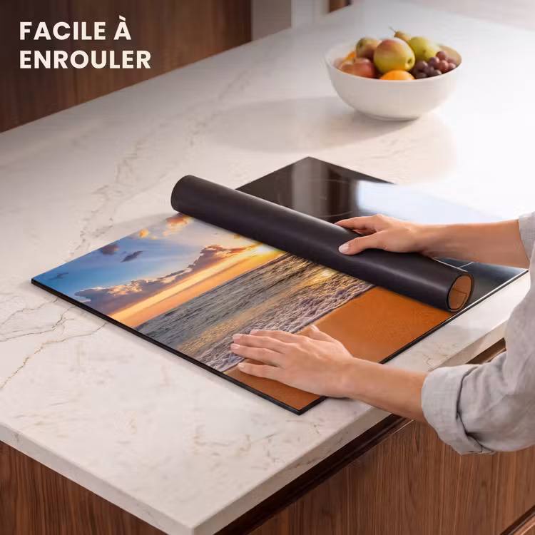Protection plaque induction - Littoral au soleil d'hiver — 6