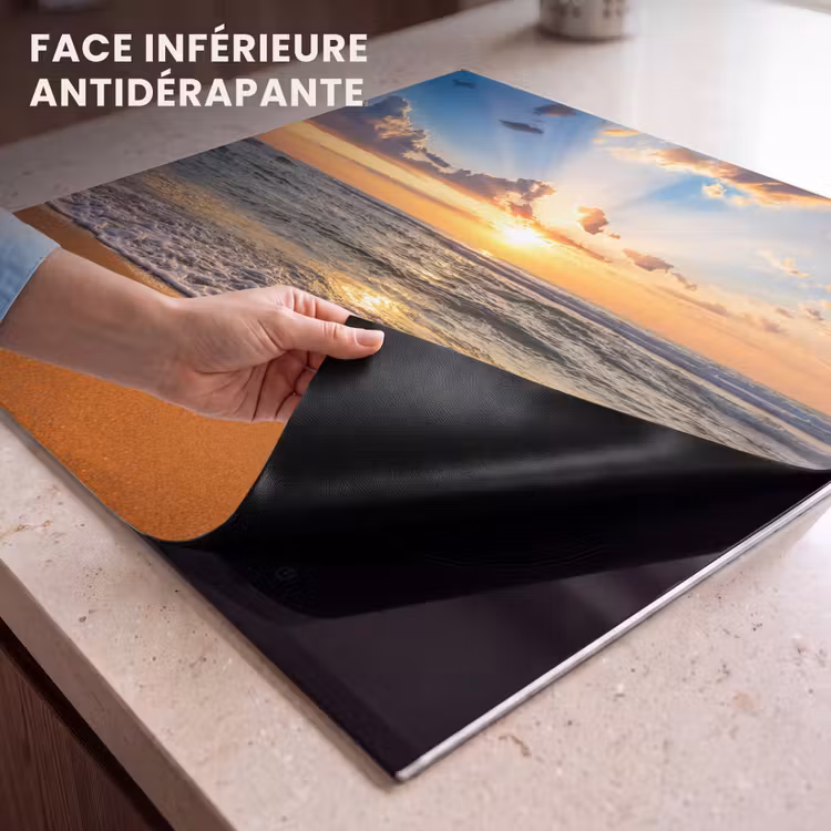 Protection plaque induction - Littoral au soleil d'hiver — 7