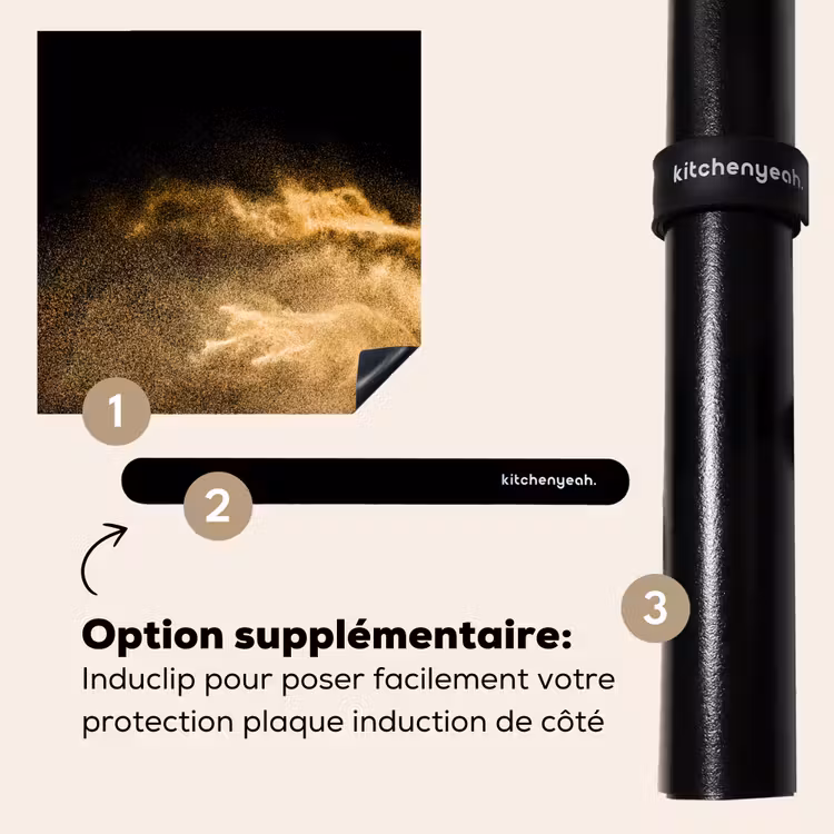 Protection plaque induction - Tempête de sable doré — 8