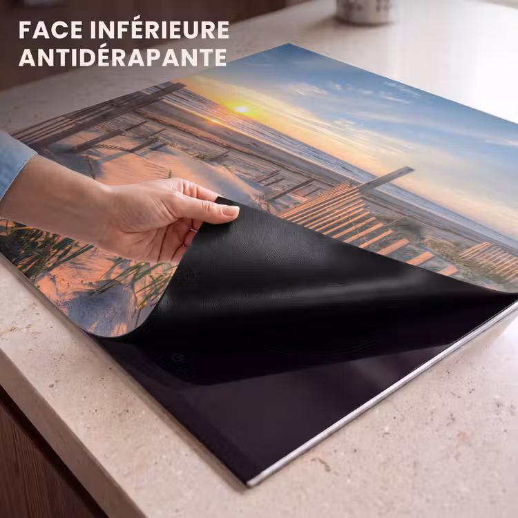 Protection plaque induction - Lueur du soir au Dune Gate — 7