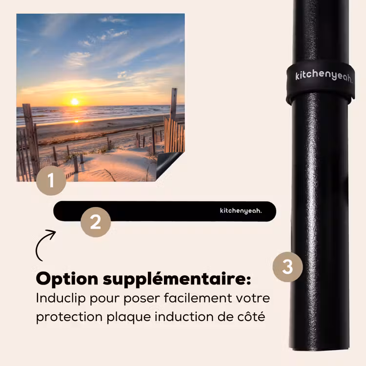 Protection plaque induction - Lueur du soir au Dune Gate — 8
