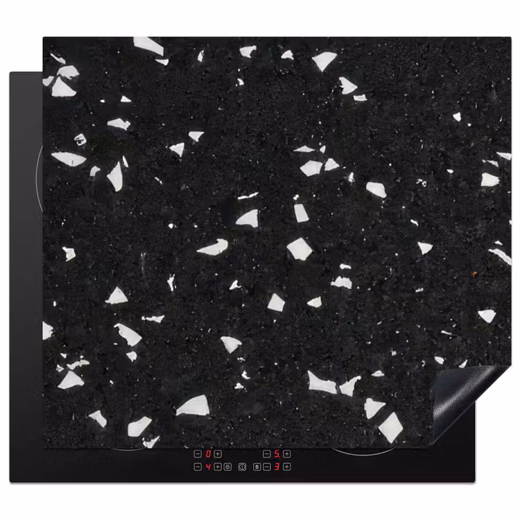 Protection plaque induction - Mosaïque Terrazzo abstraite — 1