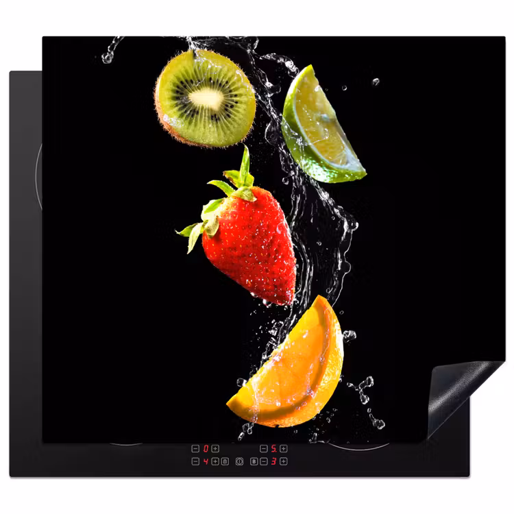 Protection plaque induction - Danse des gouttes de fruits — 1