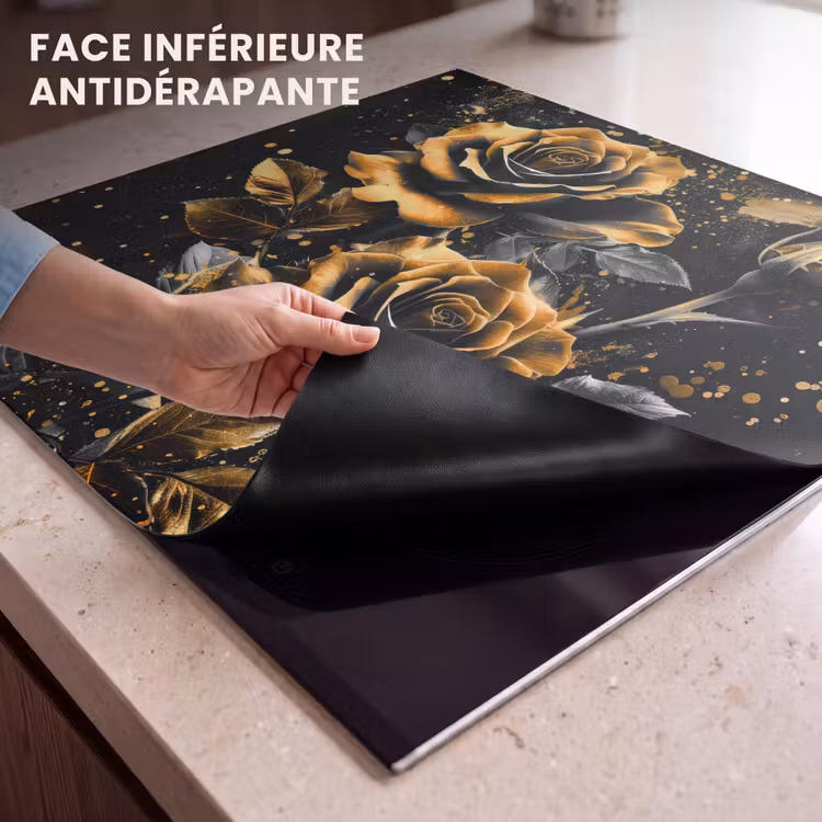 Protection plaque induction - Stardust over Roses — 7