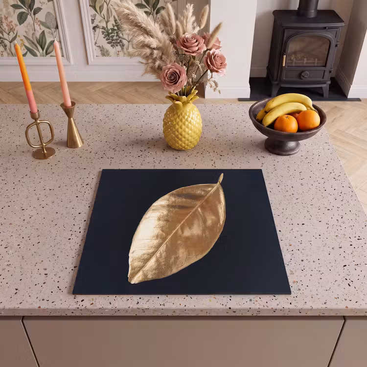 Protection plaque induction - Chuchotement feuille d'or — 3