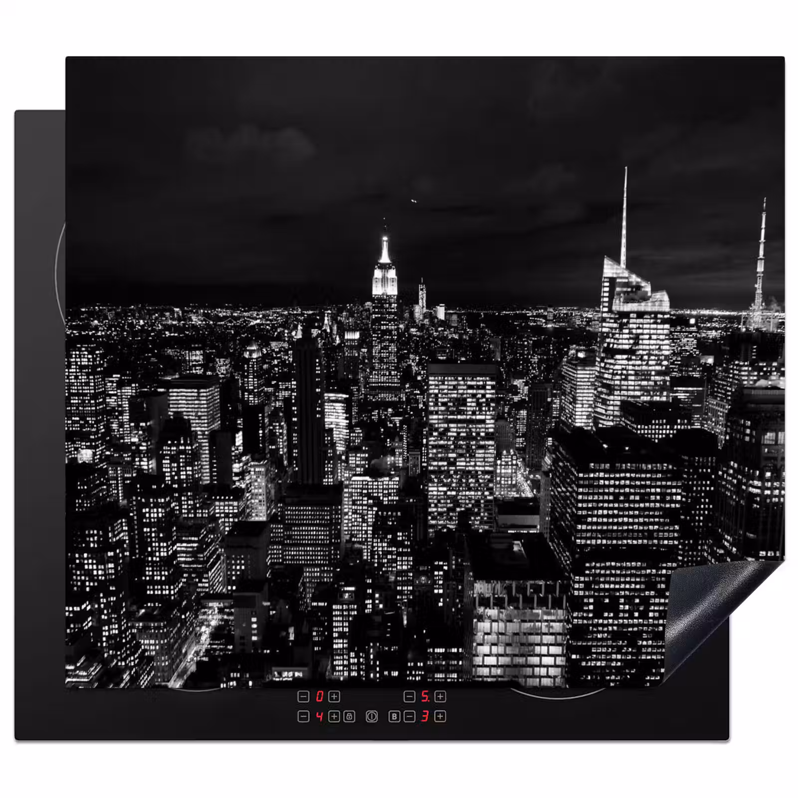 Protection plaque induction - Metropolis la nuit — 1