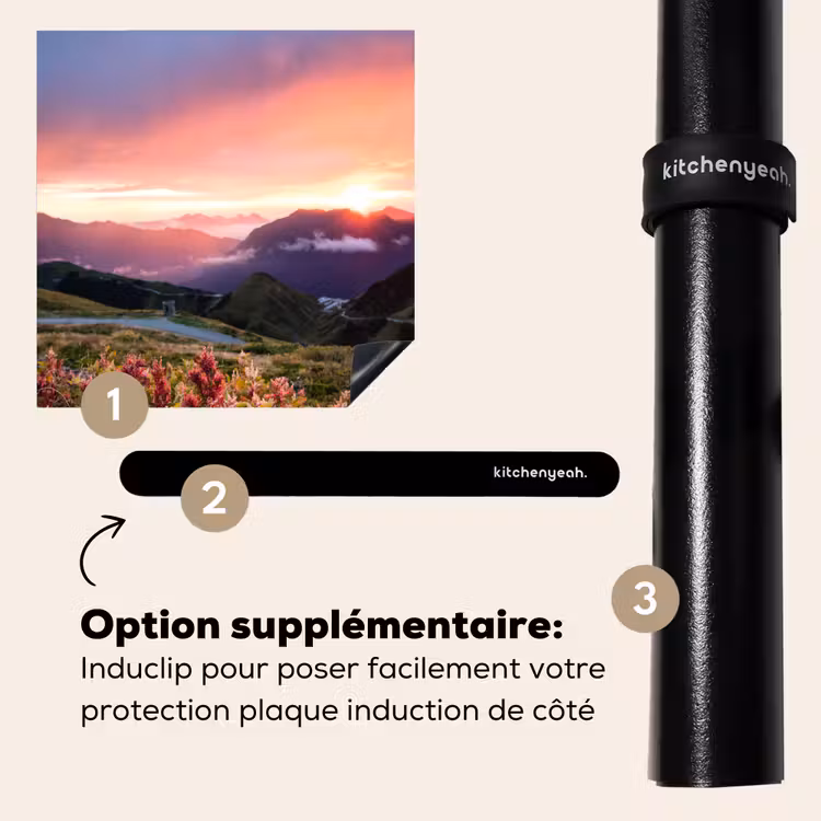 Protection plaque induction - Lueur alpine et fleurs sauvages — 8
