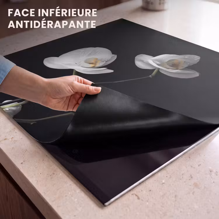Protection plaque induction - Élégance de l'orchidée nocturne — 7