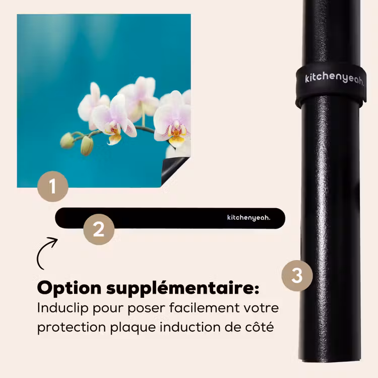 Protection plaque induction - Orchidées Aqua Bliss — 8