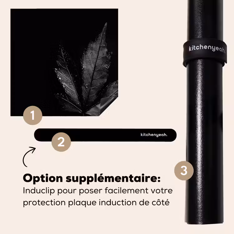 Protection plaque induction - Noir - Lame — 8