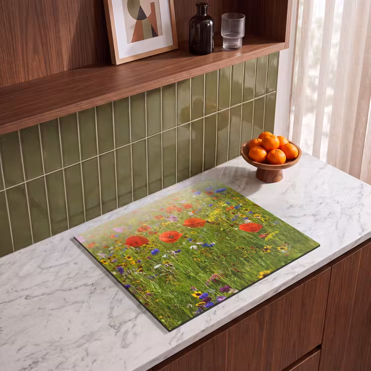 Protection plaque induction - Richesse en fleurs sauvages en été — 4