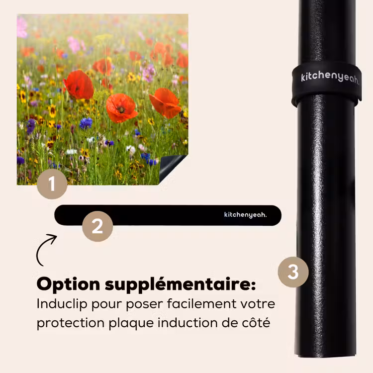 Protection plaque induction - Richesse en fleurs sauvages en été — 8