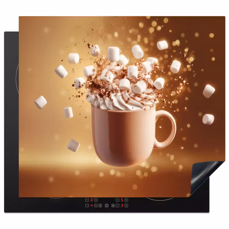 Protection plaque induction - Chocolat - Boisson - Chaud - Marron — 1