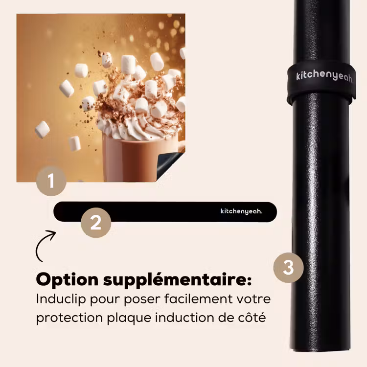 Protection plaque induction - Chocolat - Boisson - Chaud - Marron — 8