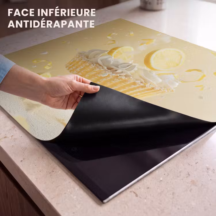 Protection plaque induction - Citron - Gâteau - Alimentaire - Jaune — 7