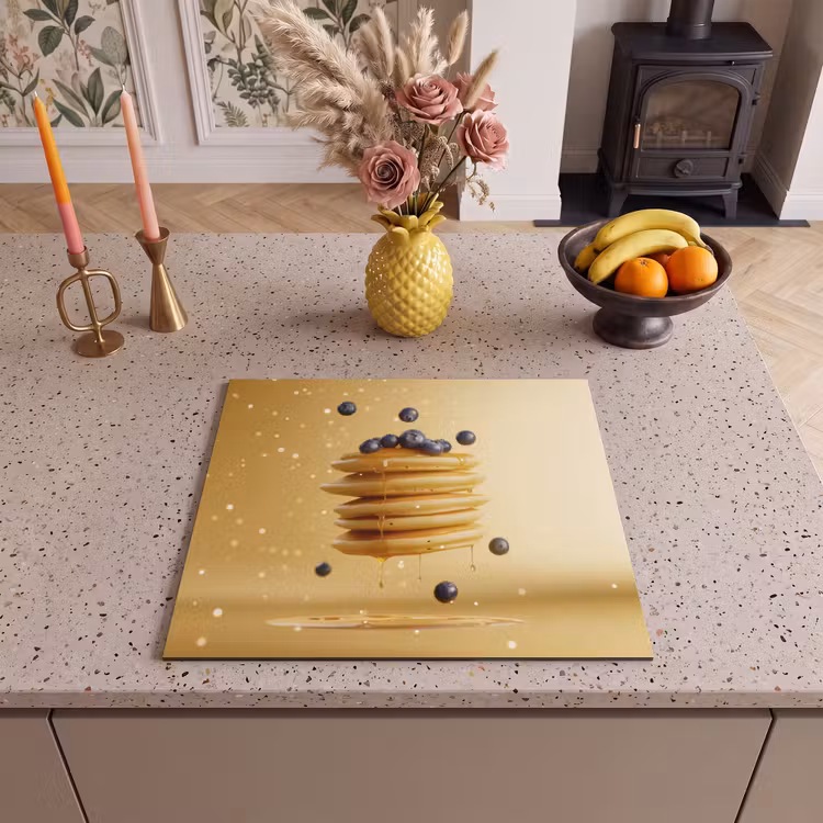 Protection plaque induction - Crêpes - Aliments - Miel - Jaune — 3