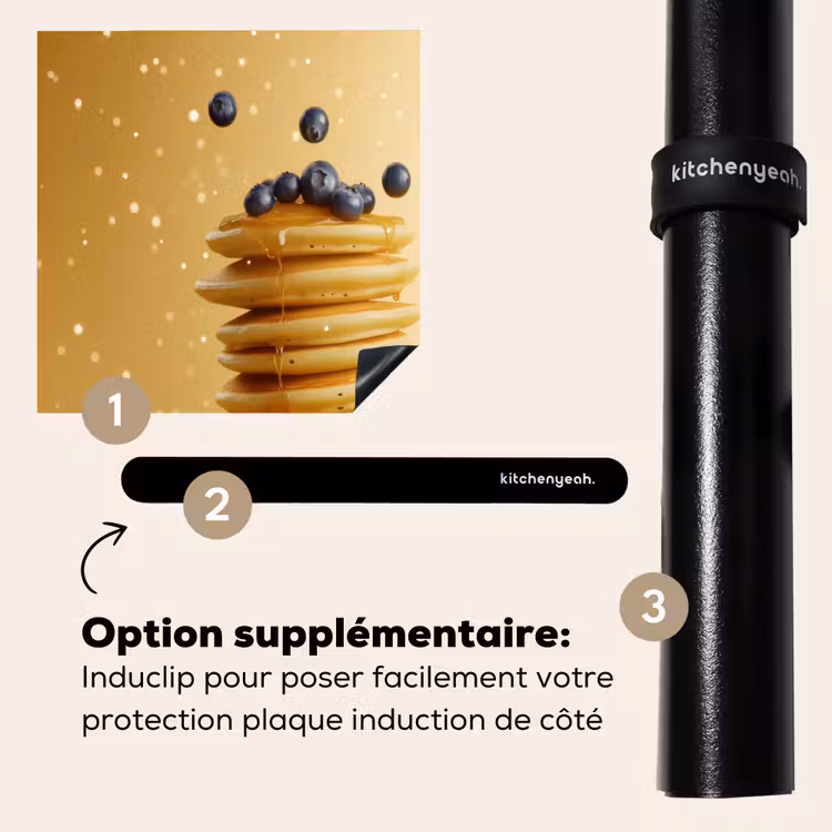 Protection plaque induction - Crêpes - Aliments - Miel - Jaune — 8